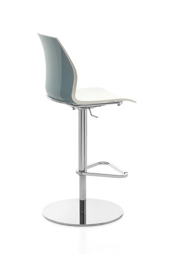 Chaise de bar contemporaine - KALEA STOOL - KASTEL srl - en métal / en polypropylène / luge