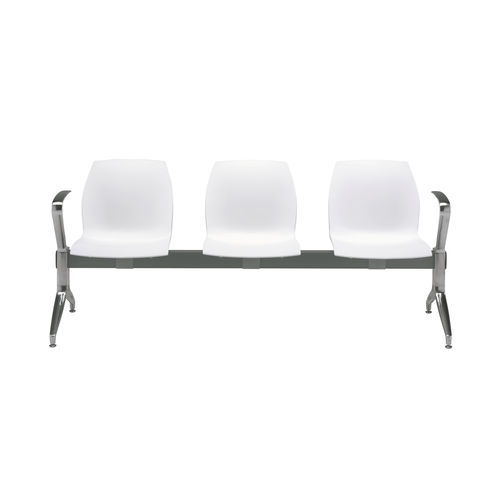 Sièges sur poutre en métal - KALEA - KASTEL srl - en polypropylène / 4 places / contemporain