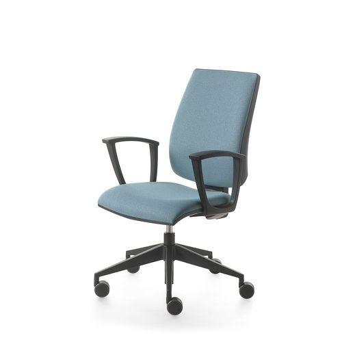 Chaise de bureau contemporaine - KUBIX - KASTEL srl - d'intérieur / en tissu / à hauteur réglable