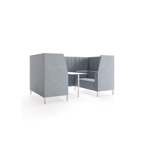 Banquette modulable - KONTEX 2+2 - KASTEL srl - contemporaine / en tissu / en cuir