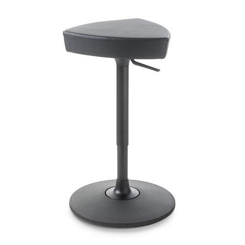 Tabouret de travail en tissu - KENSHO - KASTEL srl - avec piètement en acier / pivotant / réglable