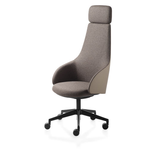 Fauteuil de direction contemporain - KONTEA - KASTEL srl - en cuir / en tissu / en simili cuir
