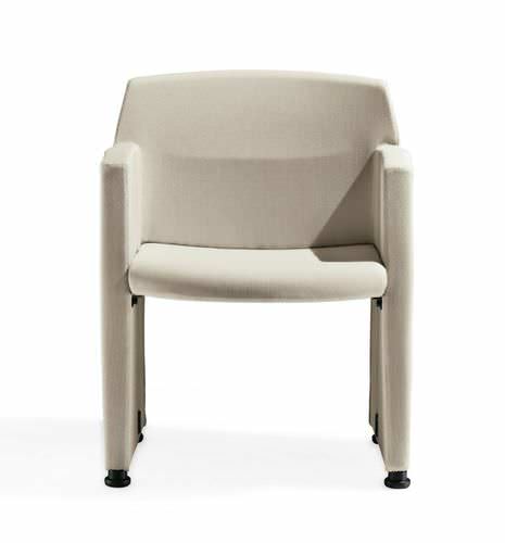 Chaise visiteur contemporaine - KLIPP - KASTEL srl - d'intérieur / en tissu / tapissée