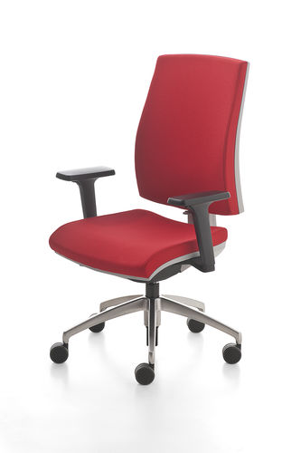 Chaise de bureau contemporaine - KUBIKA - KASTEL srl - en tissu / piètement étoile / professionnelle