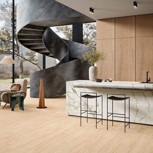 Carrelage en grès cérame - STAGE - MARGRES - lisse / d'intérieur / de salon