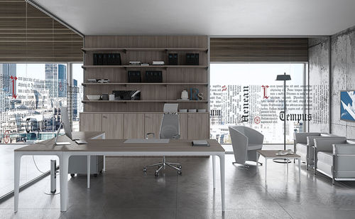 Bureau de direction - OPERA - NEWFORM Ufficio - contemporain / en bois / d'angle