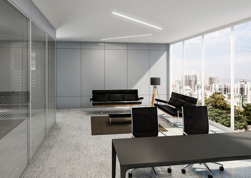 Cloison amovible - K3 - NEWFORM Ufficio - stratifiée / en métal / professionnelle