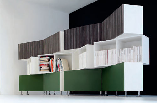 Bibliothèque contemporaine - MIRÓ - NEWFORM Ufficio - pour bureau / en bois