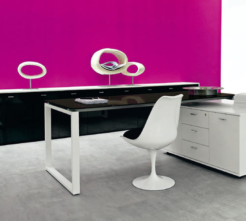 Bureau contemporain - VISTA - NEWFORM Ufficio - en verre / luge / professionnel
