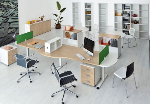 Bureau pour open space - EIDOS EVO - NEWFORM Ufficio - contemporain / en bois / professionnel