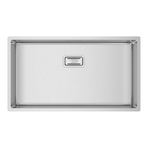 Évier 1 bac - BOX LUX 74 - RODI HOME – kitchen sinks and accessories - sans égouttoir / en inox brossé / encastrable