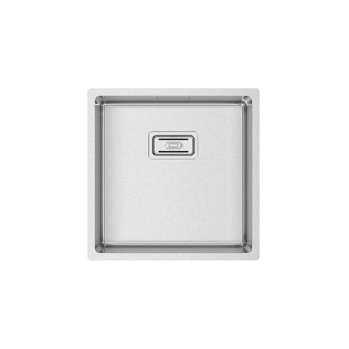 Évier 1 bac - BOX LUX 40 - RODI HOME – kitchen sinks and accessories - sans égouttoir / en inox brossé / encastrable
