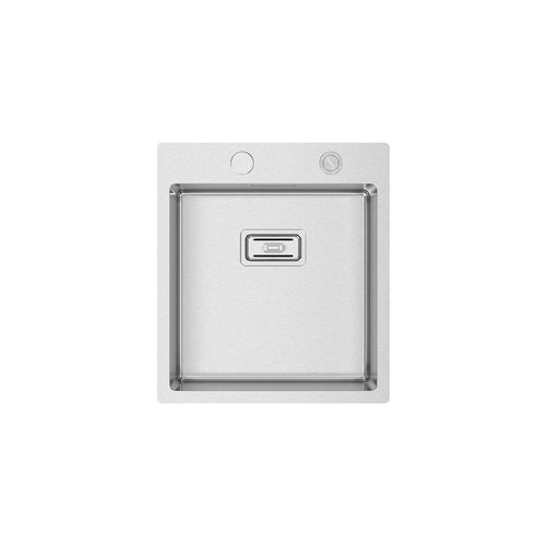 Évier 1 bac - BOX LUX 46 - RODI HOME – kitchen sinks and accessories - sans égouttoir / en inox brossé / encastrable