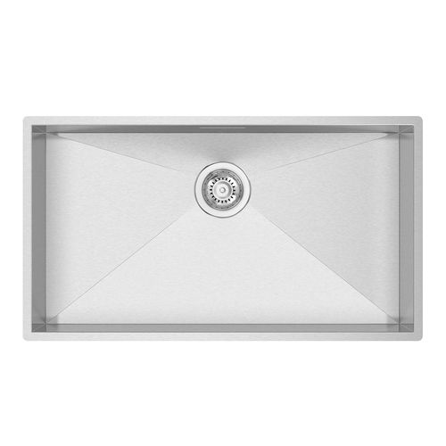 Évier 1 bac - BOX LINE 74 - RODI HOME – kitchen sinks and accessories - sans égouttoir / en inox brossé / encastrable
