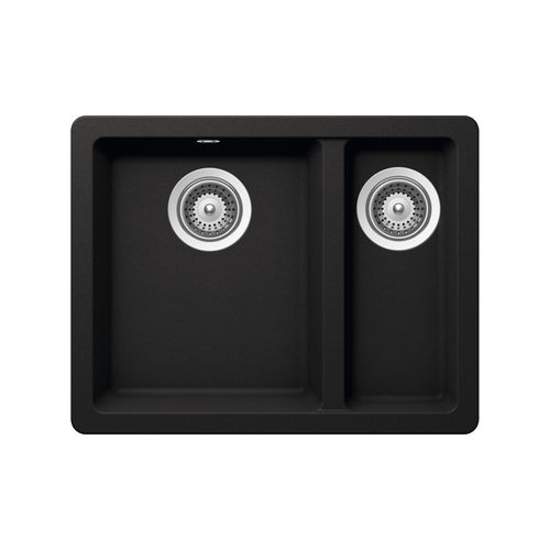 Évier 2 bacs - 60 BB - RODI HOME – kitchen sinks and accessories - sans égouttoir / en composite / encastrable