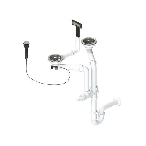Siphon de lavabo en plastique - 022244E - RODI HOME – kitchen sinks and accessories