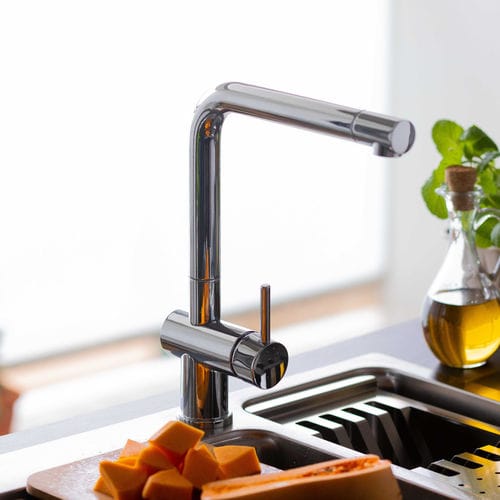 Mitigeur à poser - LINE MN 805 - RODI HOME – kitchen sinks and accessories - en acier inoxydable / de cuisine / 1 trou