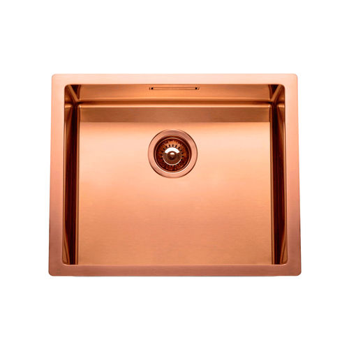 Évier cuivré - BOX LUX 50 - RODI HOME – kitchen sinks and accessories - 1 bac / sans égouttoir / en acier inoxydable
