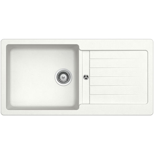 Évier 1 bac - 105 ALPINA - RODI HOME – kitchen sinks and accessories - avec égouttoir / en composite / encastrable