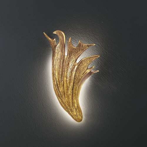 Applique murale classique - SQUAMA LARGE LEFT - Serip - d'intérieur / en aluminium / fixe