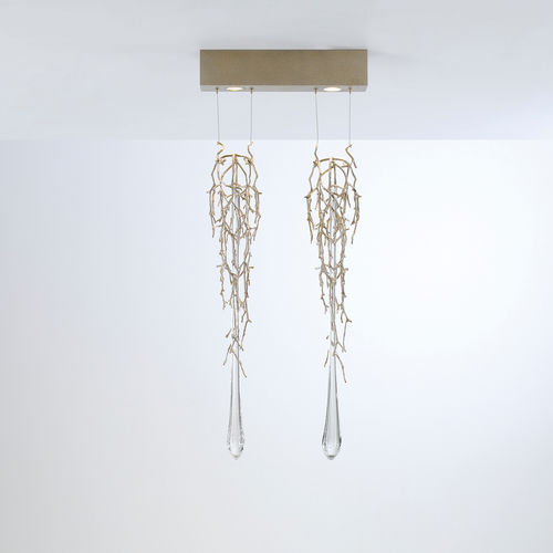 Suspension - TWIN - Serip - en métal / en verre / contemporaine
