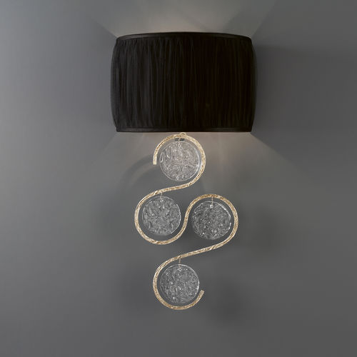 Applique murale contemporaine - CLEF TREBLE LEFT - Serip - d'intérieur / en bronze / en verre