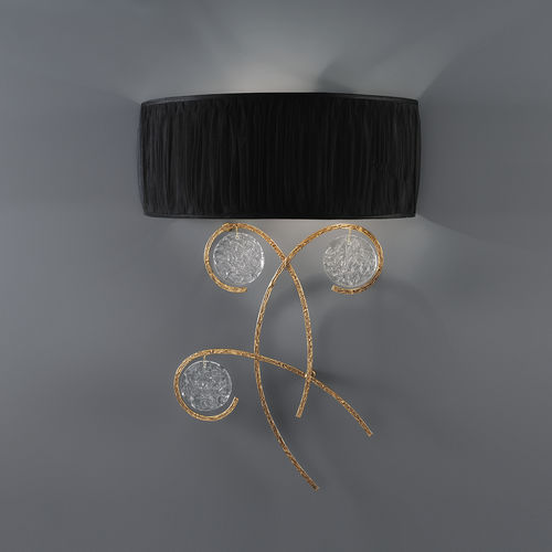 Applique murale contemporaine - CROTCHET RIGHT - Serip - d'intérieur / en bronze / en verre