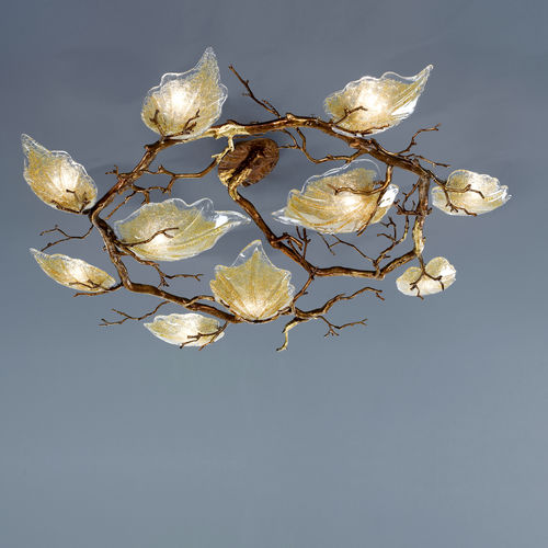 Plafonnier classique - OAK - Serip - en verre / en bronze / à LED
