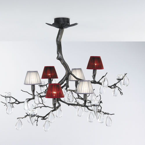 Lustre classique - SLEET S - Serip - en cristal / en bronze / en tissu