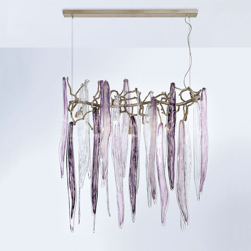 Suspension - RAINBOW S - Serip - en bronze / en cristal / classique
