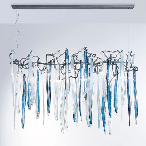 Suspension - RAINBOW M - Serip - en bronze / en cristal / classique