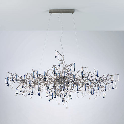 Lustre classique - OVAL L - Serip - en verre / en bronze / 1 niveau