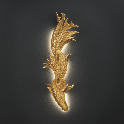 Applique murale classique - SQUAMA SMALL RIGHT - Serip - d'intérieur / en aluminium / fixe