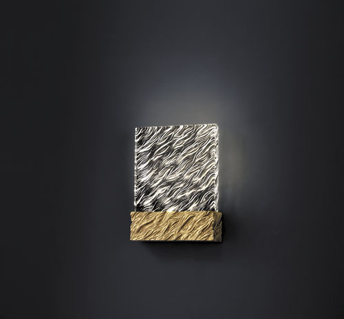 Applique murale contemporaine - COASTLINE M - Serip - d'intérieur / en bronze / en verre