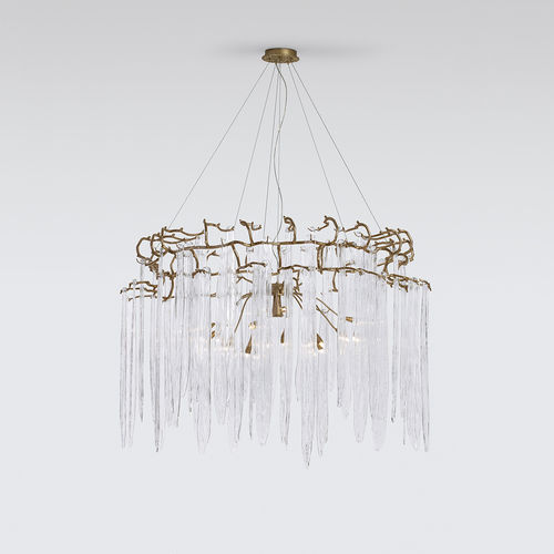 Suspension - TORUS L - Serip - en bronze / en cristal / classique