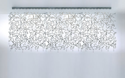 Suspension - CURTAIN EXTRA LARGE - Serip - en bronze / en verre / classique