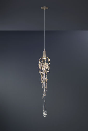 Suspension - DRIP SINGLE - Serip - en métal / en verre / classique