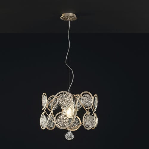 Suspension - BEMOLLE S - Serip - en bronze / en verre / contemporaine