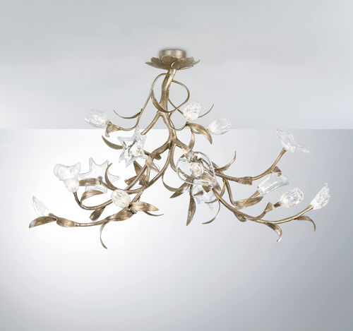Plafonnier classique - ARBOR L - Serip - en verre / en bronze / à LED