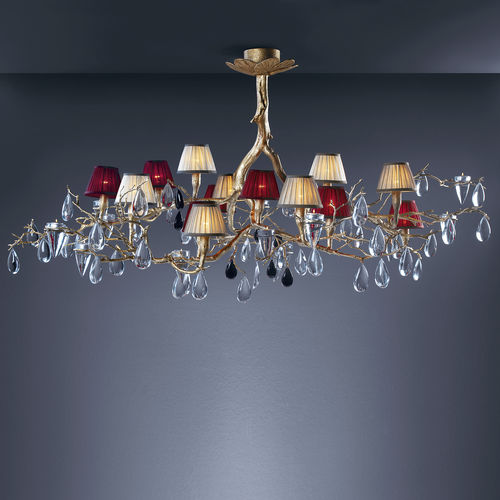 Lustre classique - SLEET M - Serip - en cristal / en bronze / en tissu