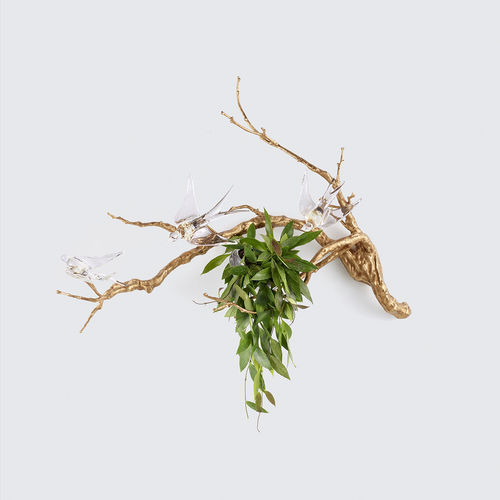 Applique murale contemporaine - MAGICAL SPRIG & NEST SMALL - Serip - d'intérieur / en bronze / en verre