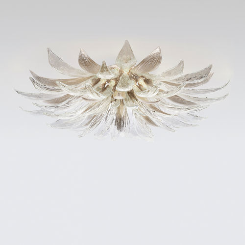 Plafonnier contemporain - RAY LARGE - Serip - en verre / en bronze / à LED