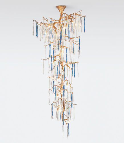 Lustre classique - STALACTITE M - Serip - en verre / en bronze / cascade