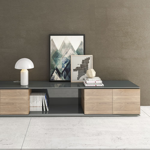 Buffet contemporain - PRIME - SOTUBO - en bois / à portes battantes / à roulettes