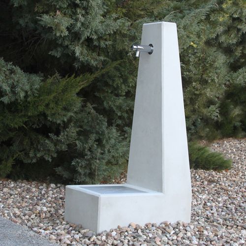 Fontaine publique - BASIC : 371 - SIT Urban Design - en béton / en acier inoxydable / contemporaine
