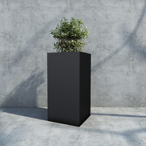 Pot de jardin en fer - BASIC : 223 / 225 STILL - SIT Urban Design - carré / rectangulaire / pour espace public