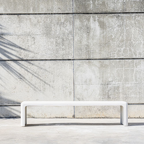 Banc public contemporain - SOFTSHAPES: 520 - SIT Urban Design - en béton fibré