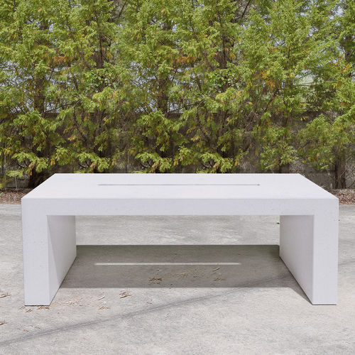 Table contemporaine - LINE: 361 - SIT Urban Design - en béton / avec piètement en béton / rectangulaire
