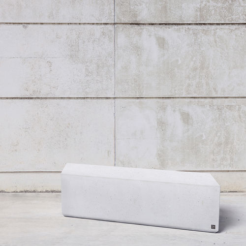 Banc public contemporain - BOX VL : 102.VL - SIT Urban Design - en béton / modulaire