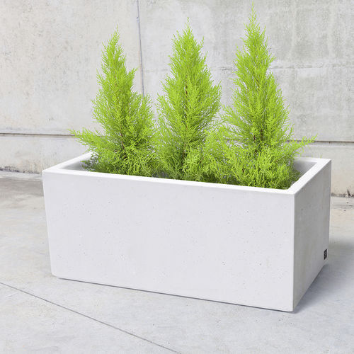 Jardinière en béton - BOX B: 205.B - SIT Urban Design - rectangulaire / modulable / contemporaine